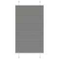 vidaXL Roleta plisowana antracytowa 70x150 cm Szerokość tkaniny 69,4cm