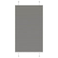 vidaXL Roleta plisowana antracytowa 80x150 cm Szerokość tkaniny 79,4cm