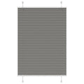 vidaXL Roleta plisowana antracytowa 90x150 cm Szerokość tkaniny 89,4cm