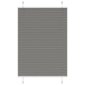 vidaXL Roleta plisowana antracytowa 100x150cm Szerokość tkaniny 99,4cm