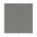 vidaXL Roleta plisowana antracytowa 120x150 cm Szerokość tkaniny
