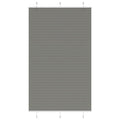 vidaXL Roleta plisowana antracytowa 120x200 cm Szerokość tkaniny