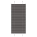 vidaXL Roleta plisowana czarna 55x150 cm Szerokość tkaniny 54,4cm