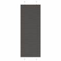 vidaXL Roleta plisowana czarna 70x200 cm Szerokość tkaniny 69,4 cm