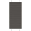 vidaXL Roleta plisowana czarna 100x200 cm Szerokość tkaniny 99,4 cm