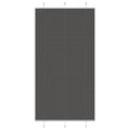 vidaXL Roleta plisowana czarna 110x200 cm Szerokość tkaniny 109,4 cm