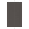 vidaXL Roleta plisowana czarna 120x200 cm Szerokość tkaniny 119,4 cm
