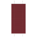 vidaXL Roleta plisowana Bordowy Czerwony 65x150 cm Szerokość tkaniny