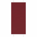 vidaXL Roleta plisowana Bordowy Czerwony 85x200 cm Szerokość tkaniny