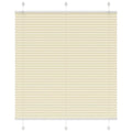 vidaXL Roleta plisowana kremowa 120x150 cm Szerokość tkaniny 119,4cm