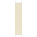 vidaXL Roleta plisowana kremowa 50x200 cm Szerokość tkaniny 49,4cm