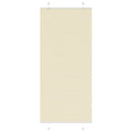 vidaXL Roleta plisowana kremowa 100x200 cm Szerokość tkaniny 99,4 cm