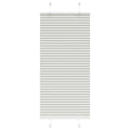 vidaXL Roleta plisowana jasnoszara 60x100 cm Szerokość tkaniny 59,4cm