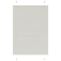 vidaXL Roleta plisowana jasnoszara 100x100cm Szerokość tkaniny 99,4 cm