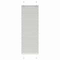 vidaXL Roleta plisowana jasnoszara 45x150 cm Szerokość tkaniny 44,4 cm