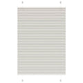 vidaXL Roleta plisowana jasnoszara 100x150 cm Szerokość tkaniny 99,4cm