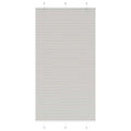 vidaXL Roleta plisowana jasnoszara 105x200cm Szerokość tkaniny 104,4cm