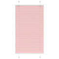 vidaXL Roleta plisowana różowa 80x100 cm Szerokość tkaniny 79,4 cm