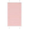 vidaXL Roleta plisowana różowa 70x150 cm Szerokość tkaniny 69,4 cm