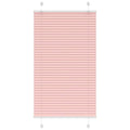 vidaXL Roleta plisowana różowa 75x150 cm Szerokość tkaniny 74,4 cm