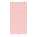 vidaXL Roleta plisowana różowa 110x200 cm Szerokość tkaniny 109,4 cm