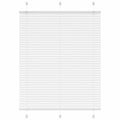 vidaXL Roleta plisowana biała 105x100 cm Szerokość tkaniny 104,4 cm