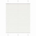 vidaXL Roleta plisowana biała 110x100 cm Szerokość tkaniny 109,4 cm