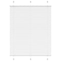 vidaXL Roleta plisowana biała 105x150 cm Szerokość tkaniny 104,4 cm