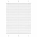 vidaXL Roleta plisowana biała 110x150 cm Szerokość tkaniny 109,4 cm