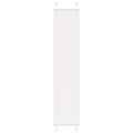 vidaXL Roleta plisowana biała 50x200 cm Szerokość tkaniny 49,4cm