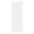 vidaXL Roleta plisowana biała 75x200 cm Szerokość tkaniny 74,4 cm