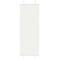 vidaXL Roleta plisowana biała 80x200 cm Szerokość tkaniny 79,4 cm