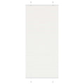 vidaXL Roleta plisowana biała 95x200 cm Szerokość tkaniny 94,4 cm