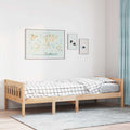 vidaXL Łóżko dziecięce bez materaca, 90x190 cm, lite drewno sosnowe