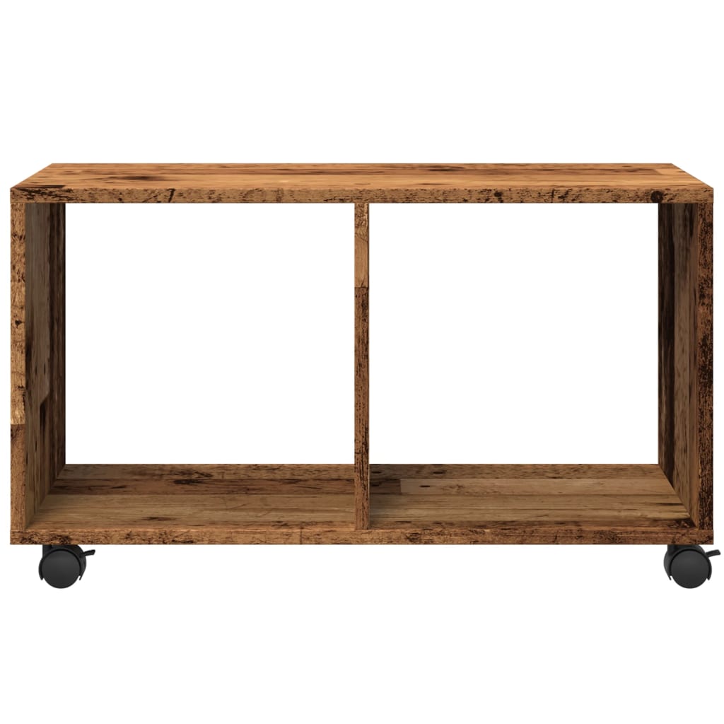 vidaXL Szafka na kółkach, stare drewno, 72x33x42,5 cm