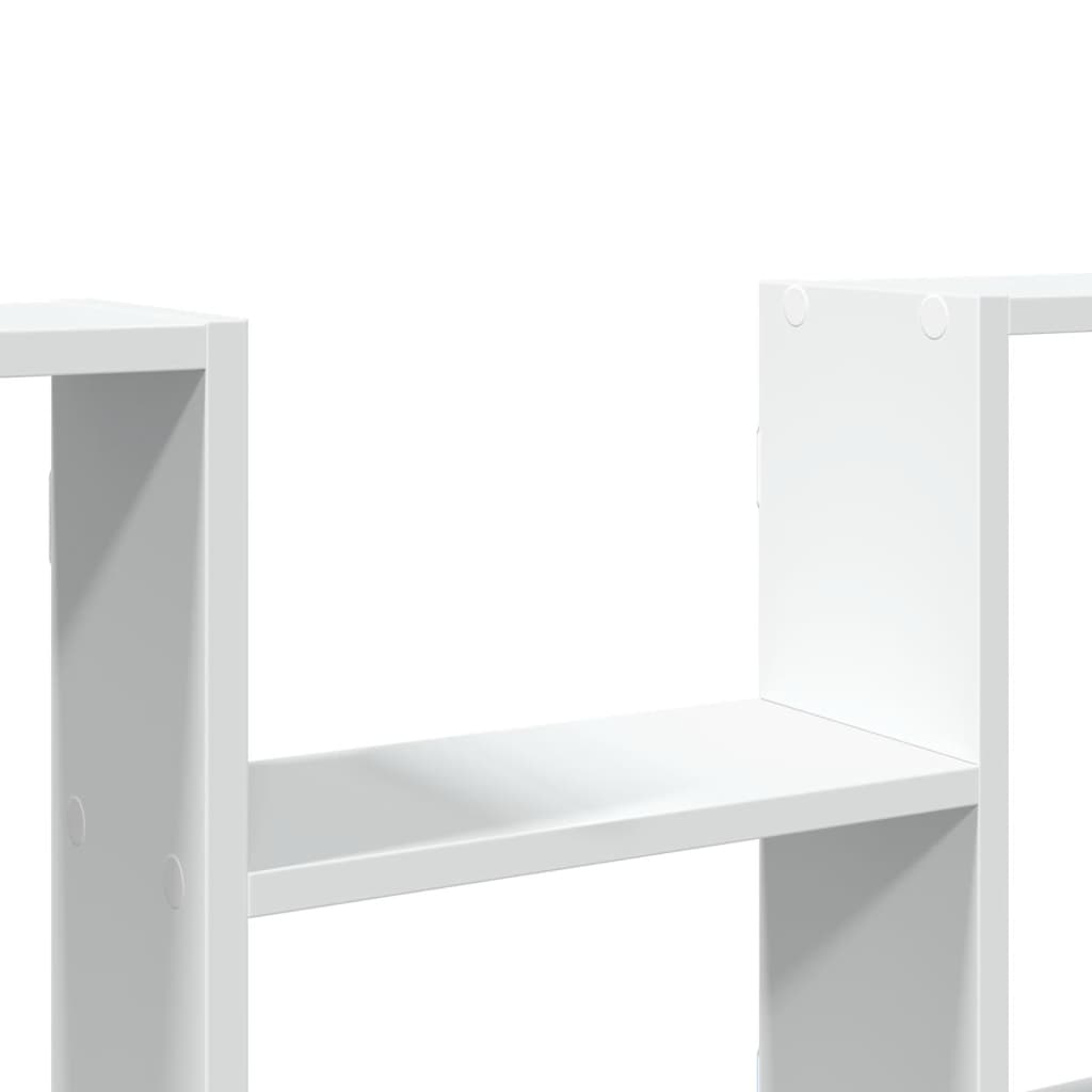 vidaXL Półka ścienna biała 99x15x60 cm Drewno konstrukcyjne