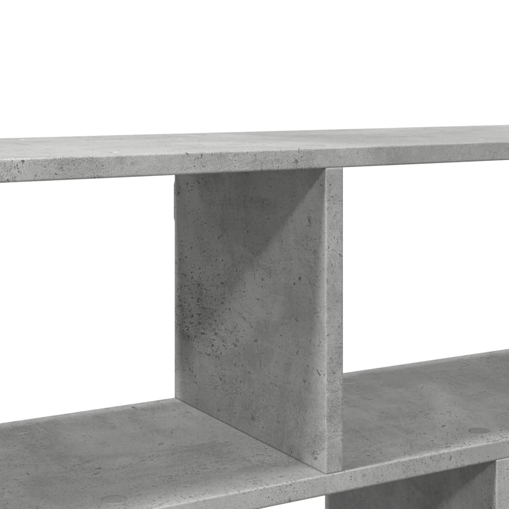 vidaXL Półka ścienna, szarość betonu, 100x25x50 cm