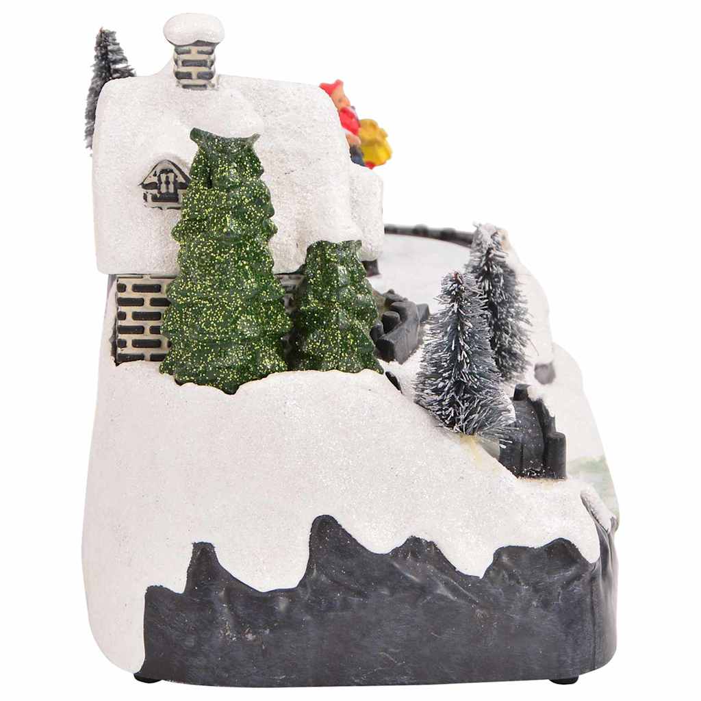 vidaXL Świąteczna Dekoracja Stołowa Wielokolorowe 16 x 11,5 x 13 cm