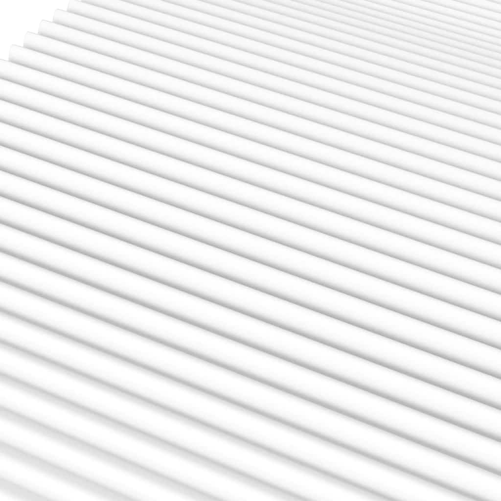 vidaXL Dziecięcy materac piankowy, biały, 80x160 cm, twardość H2/H3