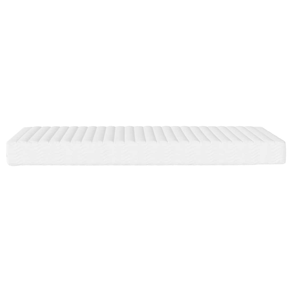 vidaXL Materac piankowy, biały, 120x210 cm, twardość H2/H3