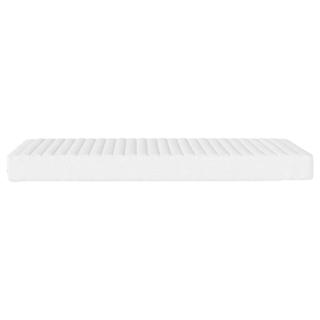 vidaXL Materac piankowy, biały, 140x210 cm, twardość H2/H3