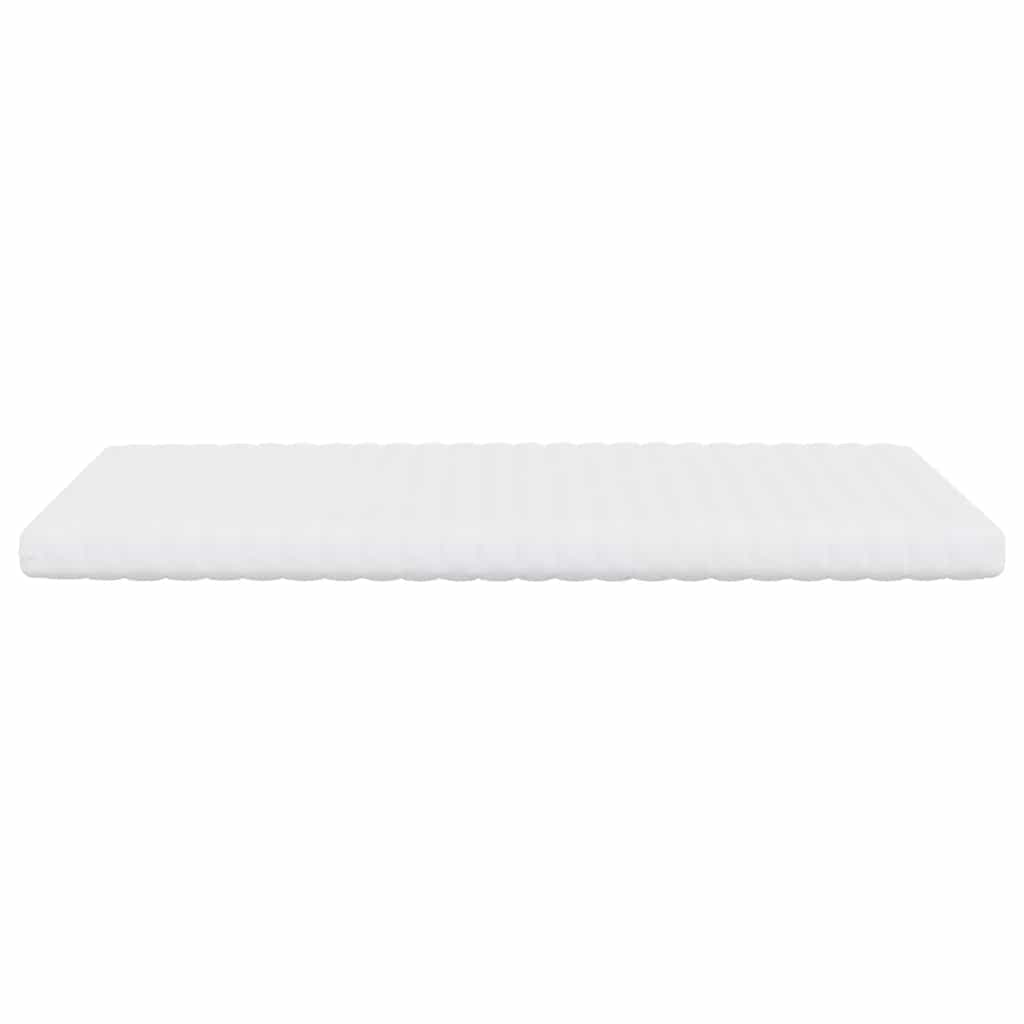 vidaXL Materac piankowy, biały 120x210 cm, 7-strefowy, twardość 20 ILD