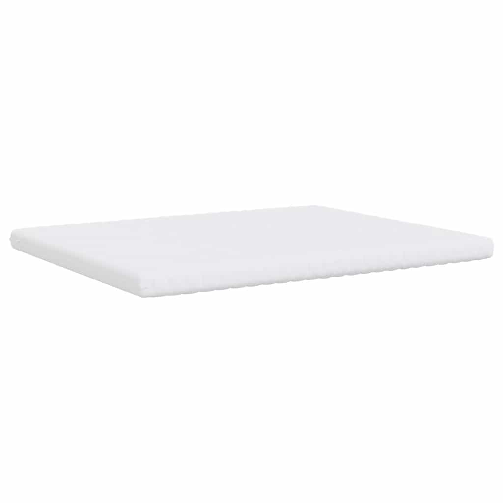 vidaXL Materac piankowy, biały 160x210 cm, 7-strefowy, twardość 20 ILD