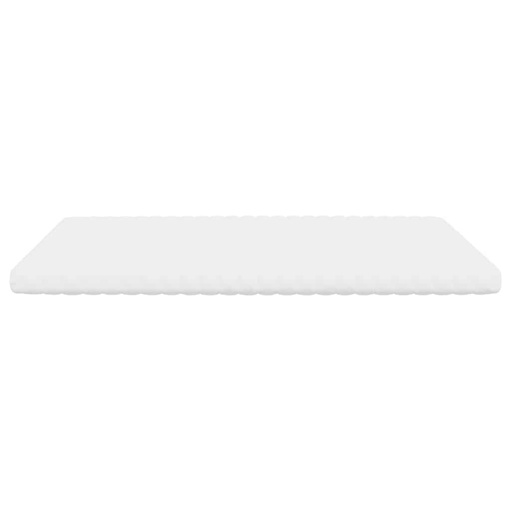 vidaXL Materac piankowy, biały 180x210 cm, 7-strefowy, twardość 20 ILD