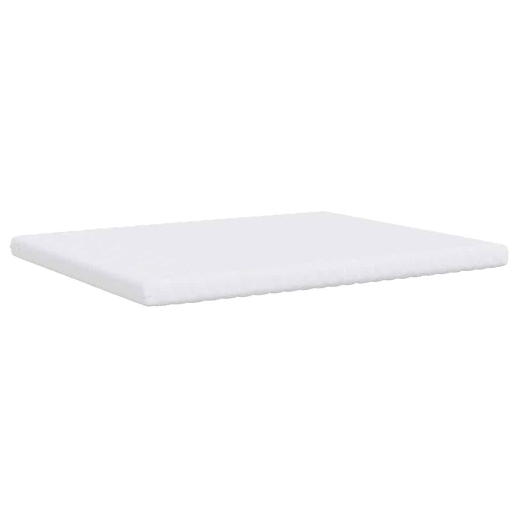 vidaXL Materac piankowy, biały 200x210 cm, 7-strefowy, twardość 20 ILD