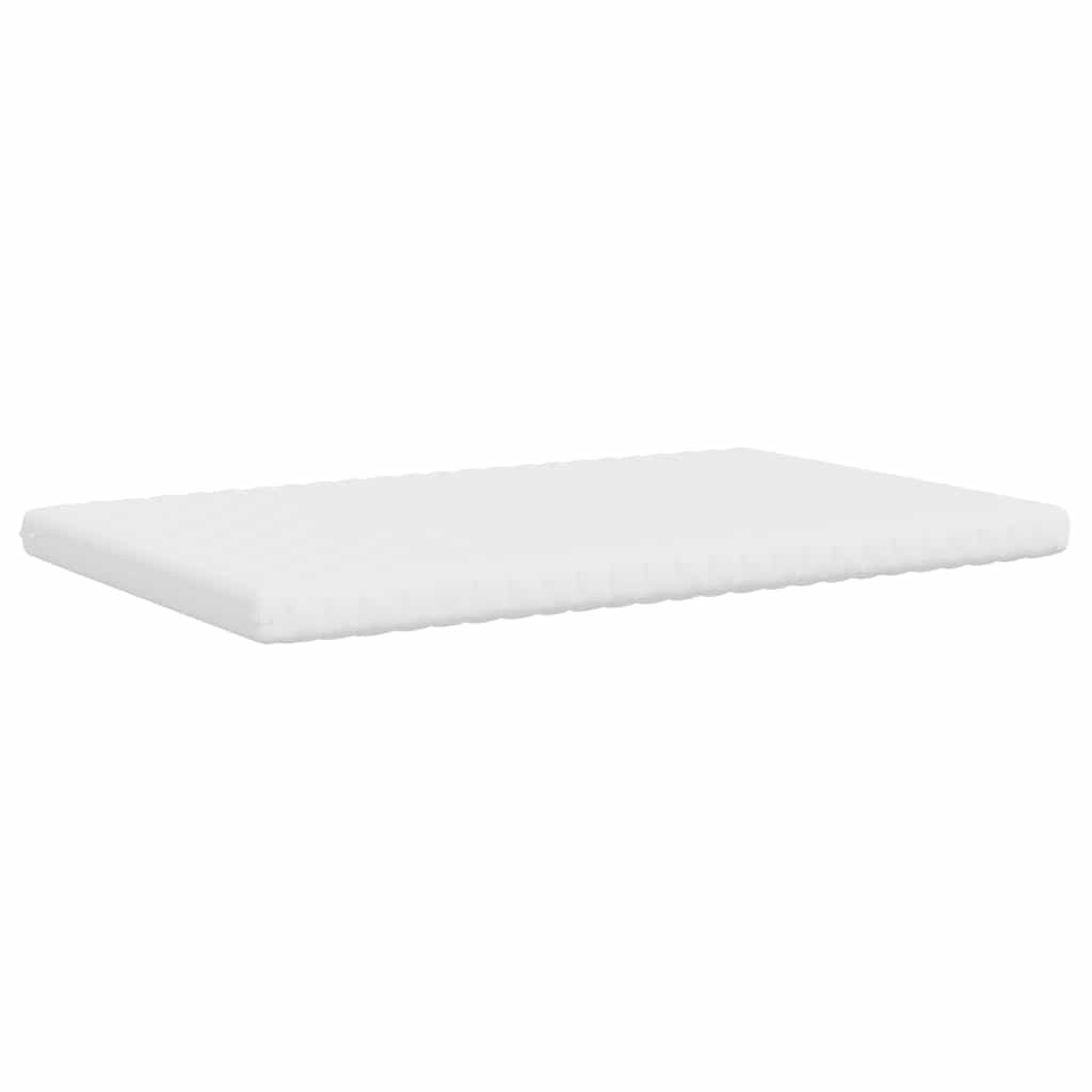vidaXL Materac piankowy, biały, 120x220cm, 7-strefowy, twardość 20 ILD