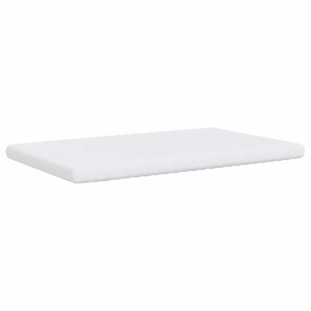 vidaXL Materac piankowy, biały 140x220 cm, 7-strefowy, twardość 20 ILD