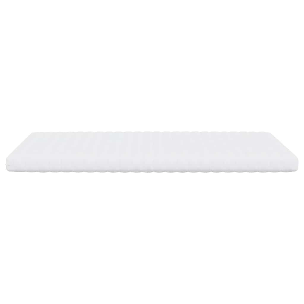 vidaXL Materac piankowy, biały 140x220 cm, 7-strefowy, twardość 20 ILD