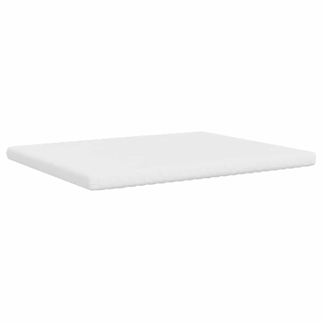 vidaXL Materac piankowy, biały 160x220 cm, 7-strefowy, twardość 20 ILD