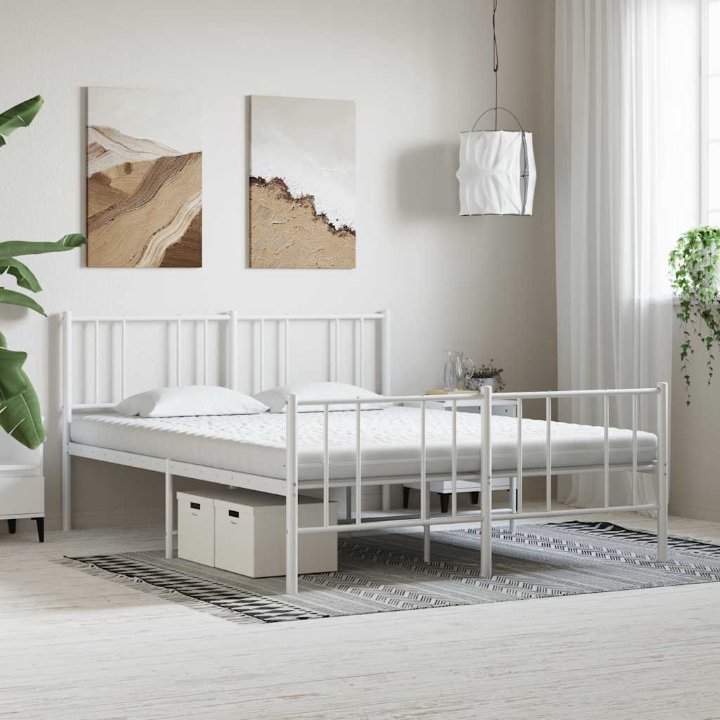 vidaXL Materac piankowy, biały 180x220 cm, 7-strefowy, twardość 20 ILD